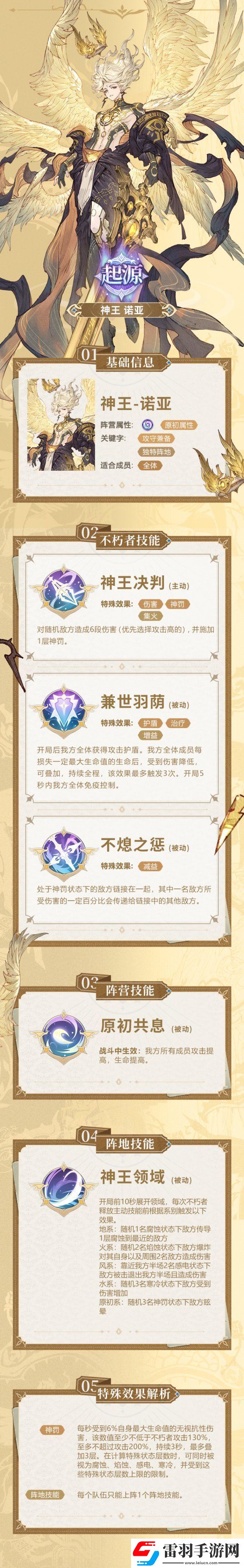 不朽家族半周年神王降臨版本開啟！起源不朽者神王諾亞登場！