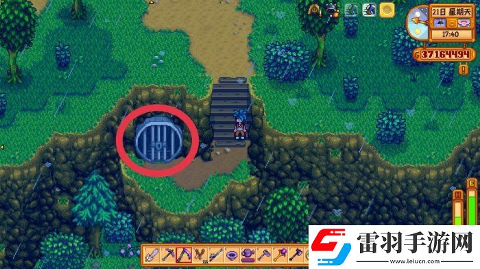 星露谷物語生銹的鑰匙有什么用