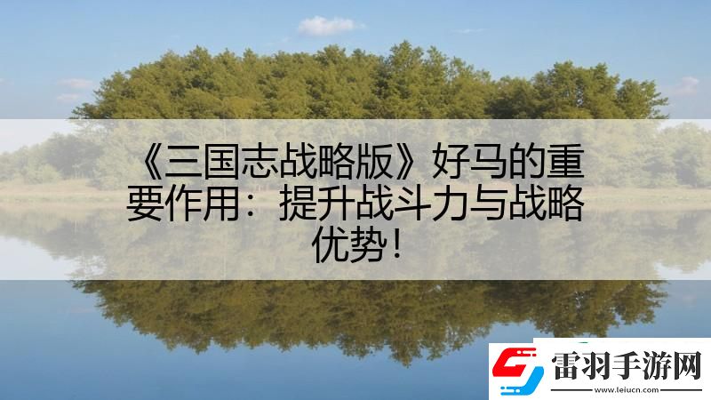 三國(guó)志戰(zhàn)略版好**重要作用
