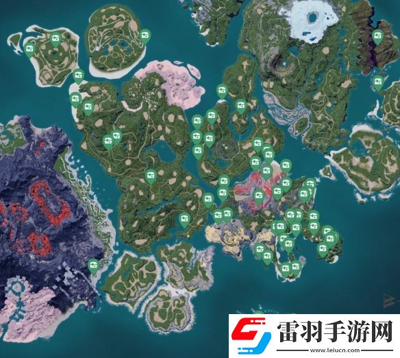 幻獸帕魯森林地圖寶箱位置介紹