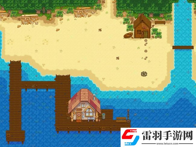 星露谷物語海灘左邊的路怎么開