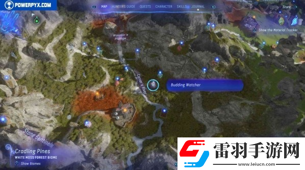 阿凡達(dá)潘多拉邊境菌絲網(wǎng)絡(luò)活動在什么位置