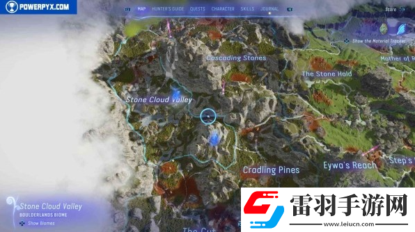 阿凡達(dá)潘多拉邊境菌絲網(wǎng)絡(luò)活動在什么位置