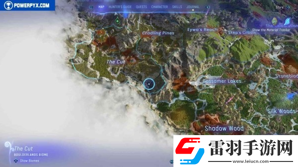 阿凡達(dá)潘多拉邊境菌絲網(wǎng)絡(luò)活動在什么位置