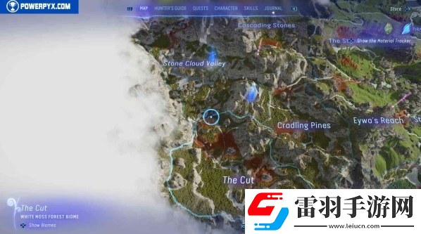 阿凡達(dá)潘多拉邊境菌絲網(wǎng)絡(luò)活動在什么位置