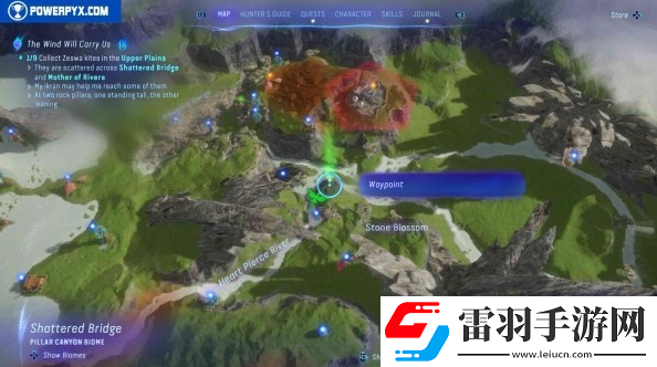 阿凡達(dá)潘多拉邊境全飄零風(fēng)箏位置匯總