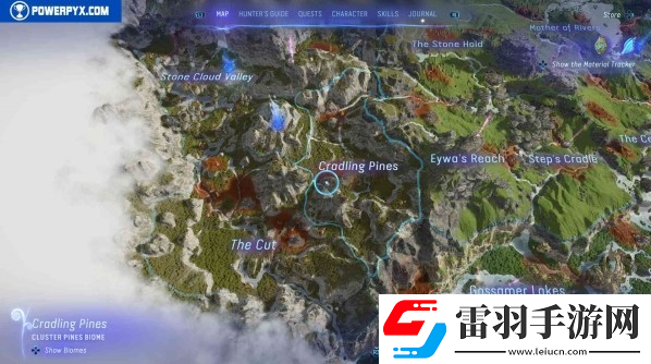阿凡達(dá)潘多拉邊境菌絲網(wǎng)絡(luò)活動在什么位置
