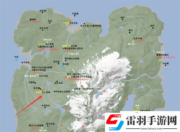 森林之子十字架在哪