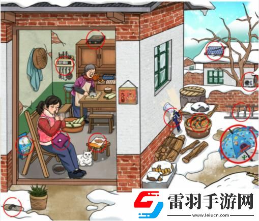 文字玩出花懷舊下雪年通關(guān)攻略