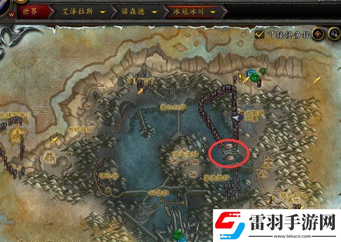 魔獸世界奧格瑞姆之錘位置一覽