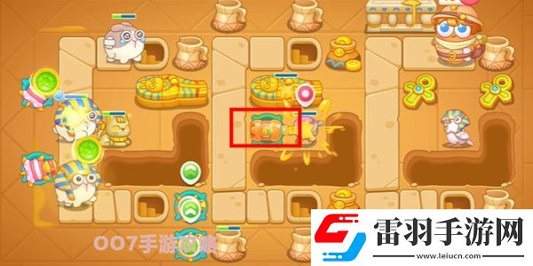 保衛(wèi)蘿卜4法老歸來第18關(guān)攻略