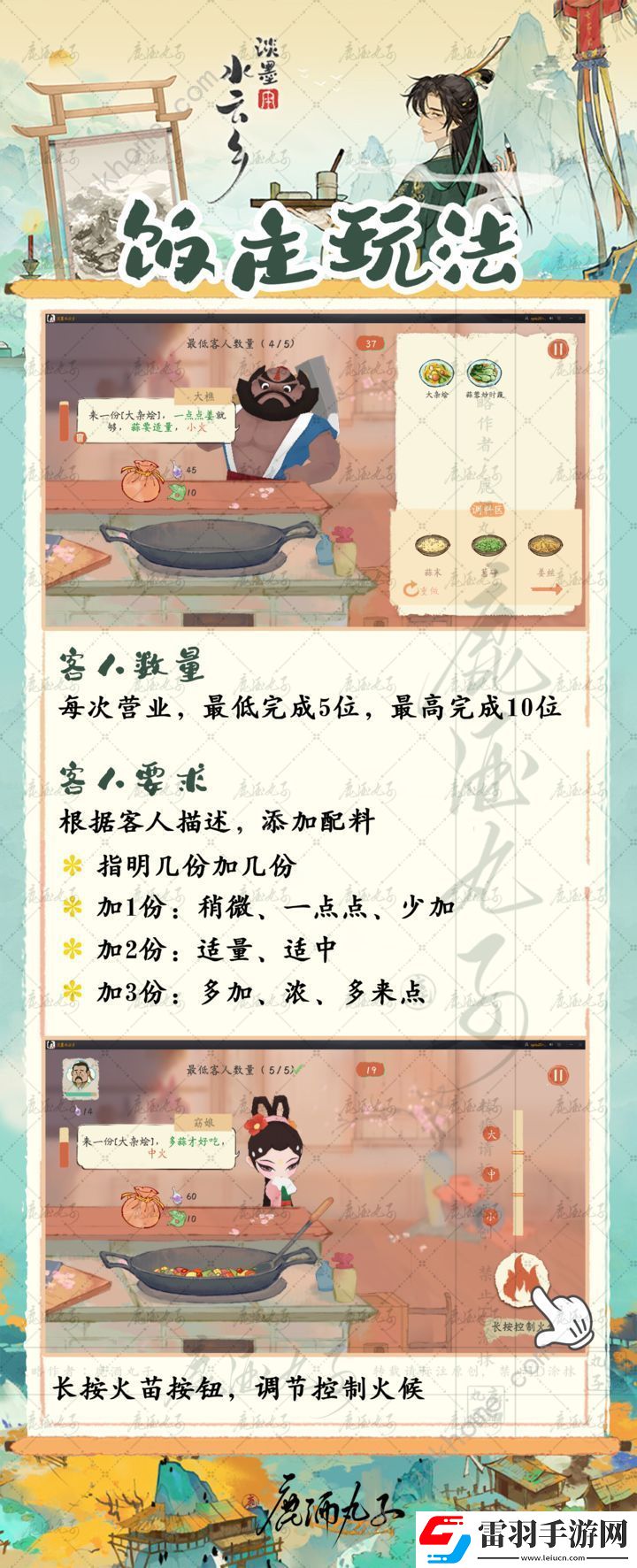 淡墨水云鄉(xiāng)飯莊攻略