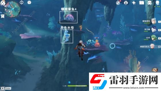 原神舊日之海10個螺帽章魚解謎攻略