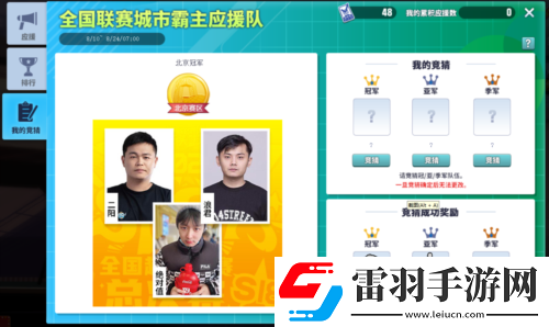 街頭籃球SFSA總決賽球隊(duì)打CALL