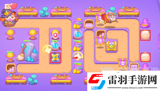 保衛(wèi)蘿卜4阿波與魔法寶藏第3關(guān)怎么過