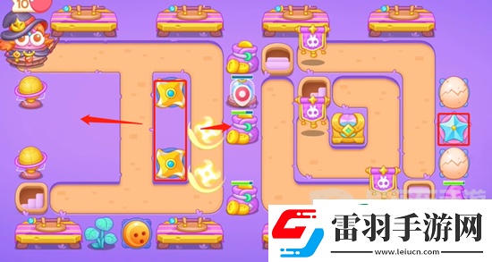 保衛(wèi)蘿卜4阿波與魔法寶藏第3關(guān)怎么過