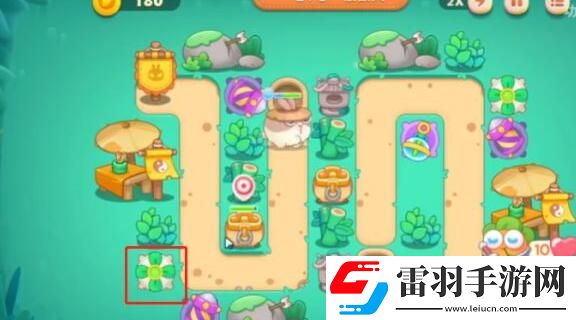 保衛(wèi)蘿卜4臥兔藏龍第7關攻略