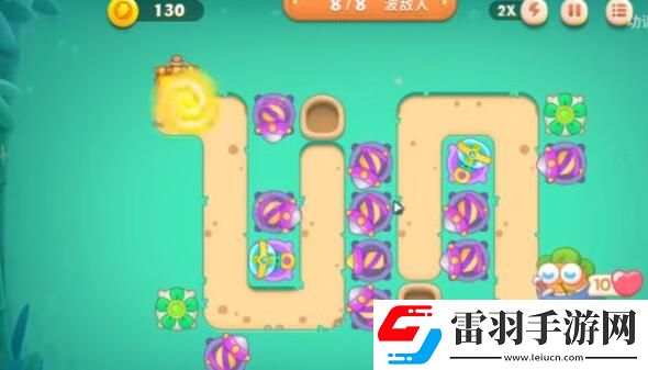 保衛(wèi)蘿卜4臥兔藏龍第7關攻略
