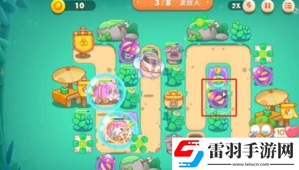 保衛(wèi)蘿卜4臥兔藏龍第7關攻略
