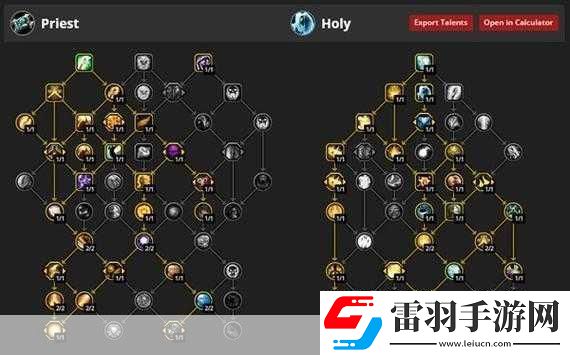 魔獸世界懷舊服牧師天賦怎么加點(diǎn)牧師天賦加點(diǎn)介紹