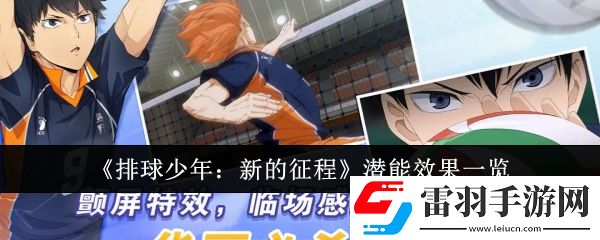 排球少年新的征程潛能效果怎么樣