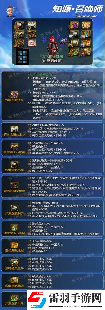 dnf召喚畢業(yè)裝備推薦