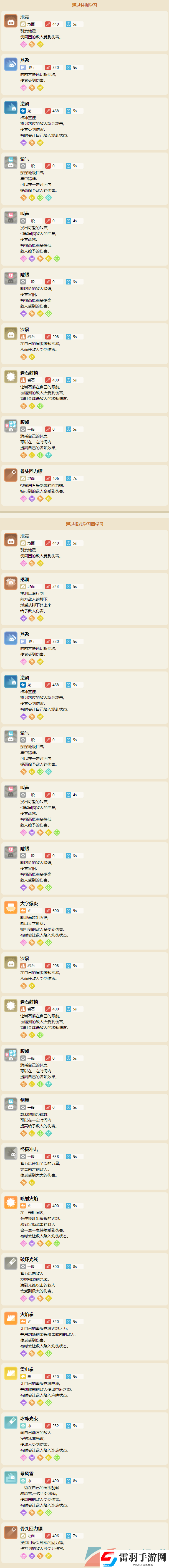 寶可夢(mèng)大探險(xiǎn)嘎啦嘎啦屬性技能怎么樣