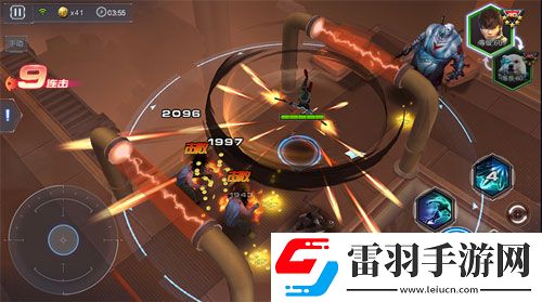 PVP和PVE同步燃燒樂卓網(wǎng)絡(luò)超能戰(zhàn)線射心跳