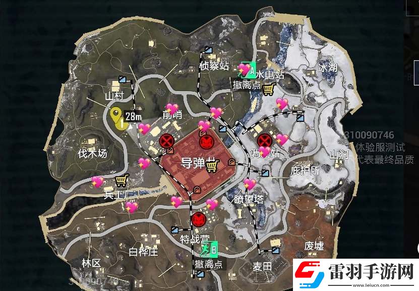 和平精英地鐵逃生冰河禁區(qū)油桶位置大全