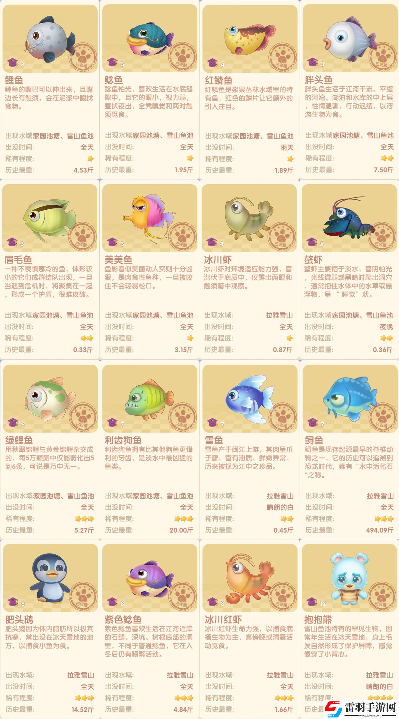 摩爾莊園冰晶龍蝦垂釣位置介紹