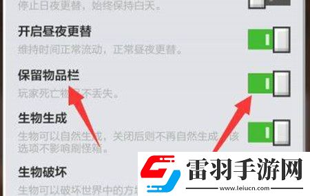 我的世界掉落保護(hù)開啟方法