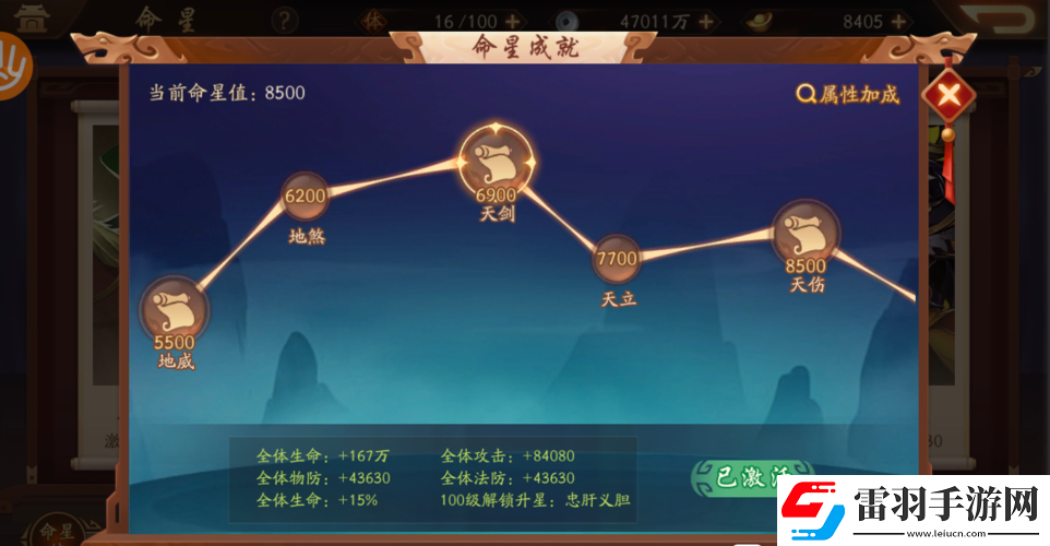 少年三國志命星系統(tǒng)全解析