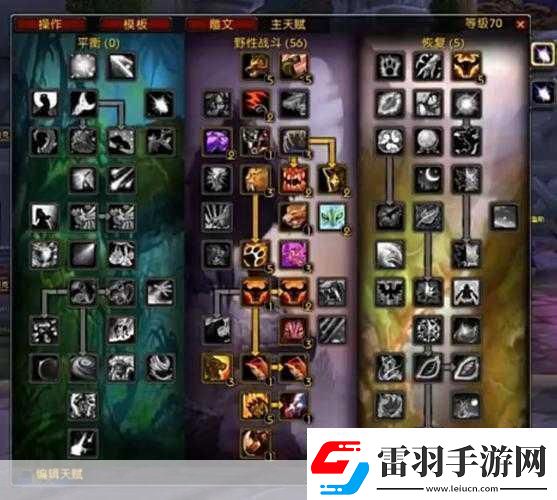 德魯伊練級用什么天賦魔獸世界懷舊服德魯伊練級天賦快速升級的秘訣