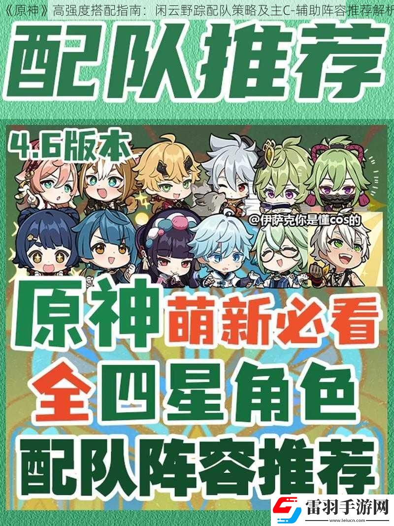 原神高強度搭配指南