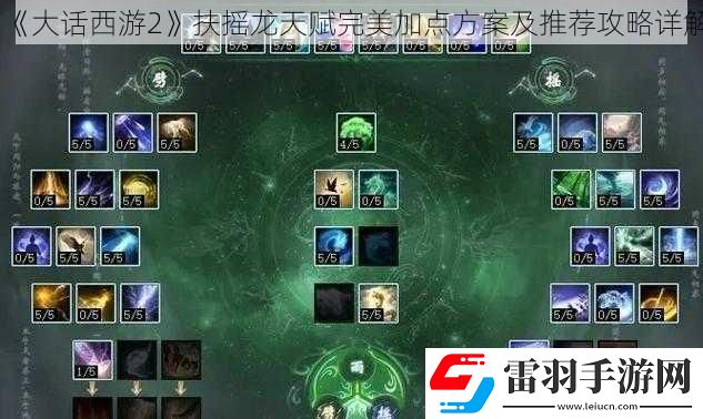 大話西游2扶搖龍?zhí)熨x完美加點方案及推薦攻略詳解