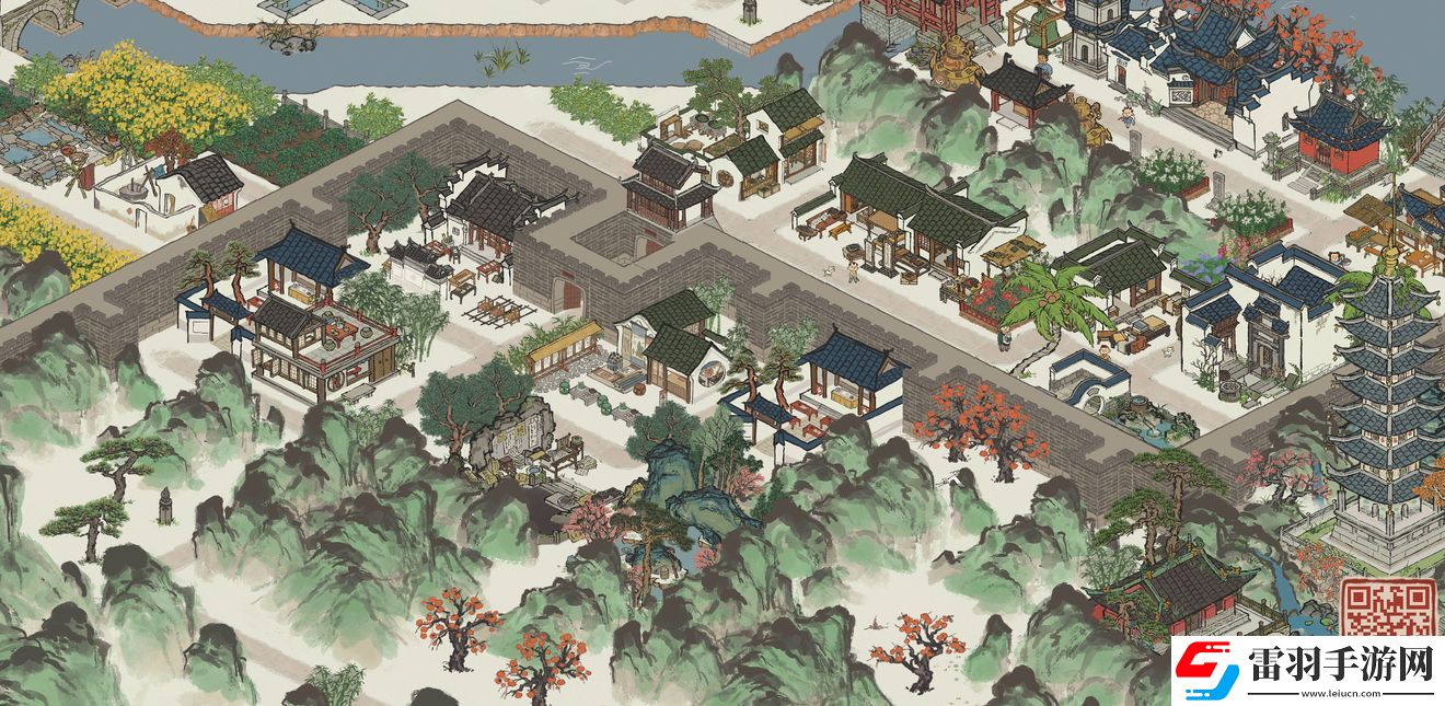 江南百景圖徽州布局圖分享