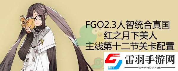 fgo2.3人智統(tǒng)合真國(guó)主線第13節(jié)配置