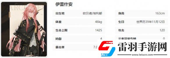 黑色信標(biāo)伊蕾什安技能是什么