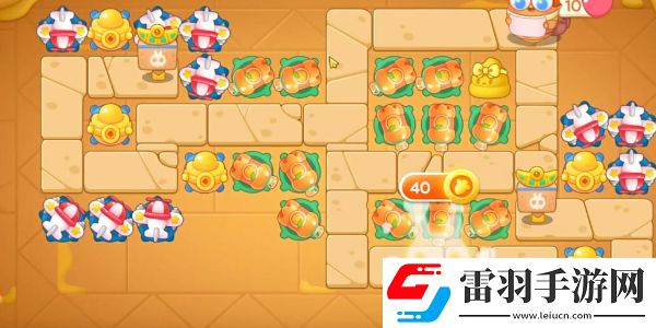 保衛(wèi)蘿卜4法老歸來第48關(guān)攻略