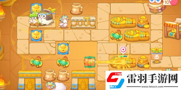 保衛(wèi)蘿卜4法老歸來第48關(guān)攻略