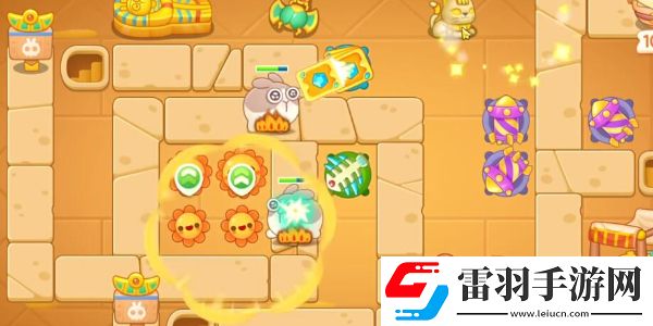 保衛(wèi)蘿卜4法老歸來第50關(guān)攻略