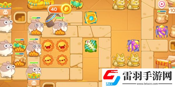 保衛(wèi)蘿卜4法老歸來第50關(guān)攻略