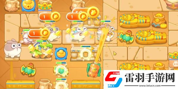 保衛(wèi)蘿卜4法老歸來第48關(guān)攻略