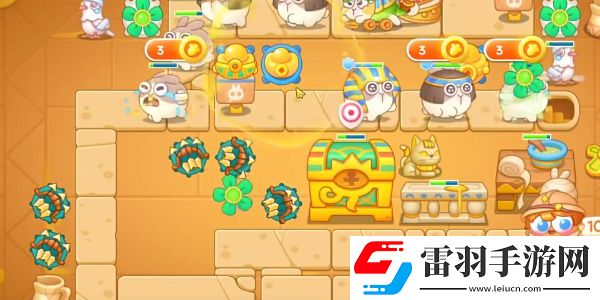 保衛(wèi)蘿卜4法老歸來(lái)第38關(guān)攻略