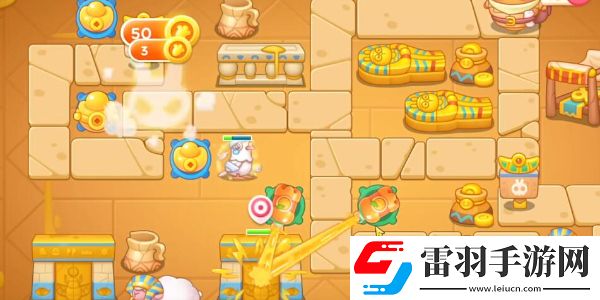 保衛(wèi)蘿卜4法老歸來第48關(guān)攻略