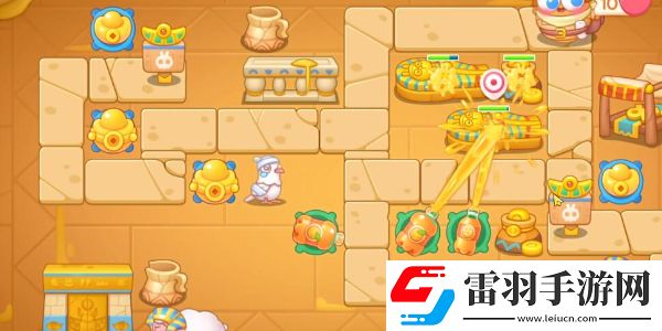 保衛(wèi)蘿卜4法老歸來第48關(guān)攻略