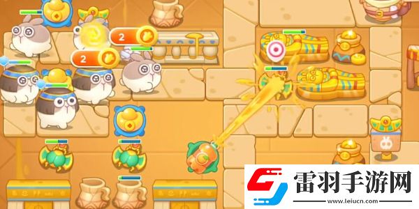 保衛(wèi)蘿卜4法老歸來第48關(guān)攻略