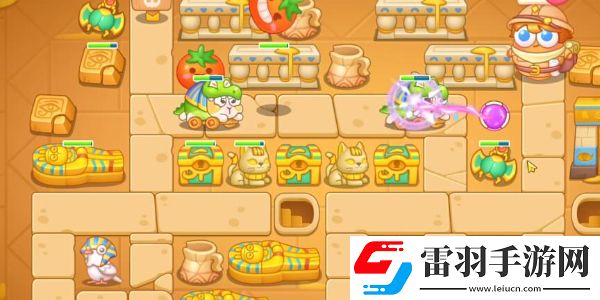 保衛(wèi)蘿卜4法老歸來第51關(guān)攻略