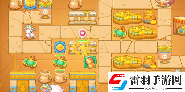 保衛(wèi)蘿卜4法老歸來第48關(guān)攻略
