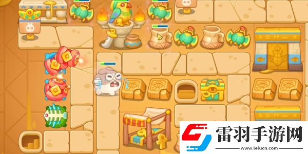 保衛(wèi)蘿卜4法老歸來第33關(guān)攻略